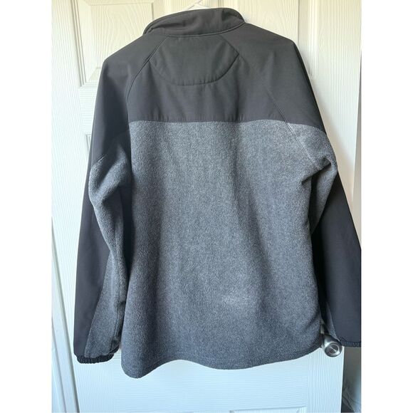 Eagles Men's Large Fleece Pull Over Jacket Philadelphia NFL Football - Picture 5 of 5